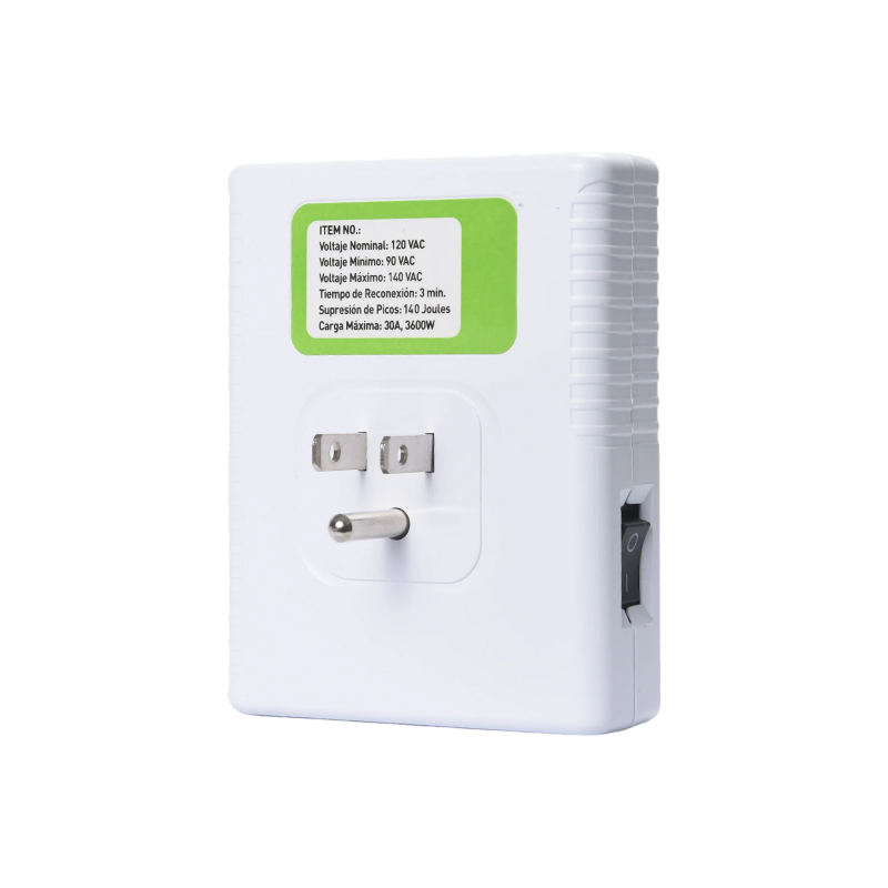 HWTB-V027-US  110V 15A Automatic Voltage Surge Protector